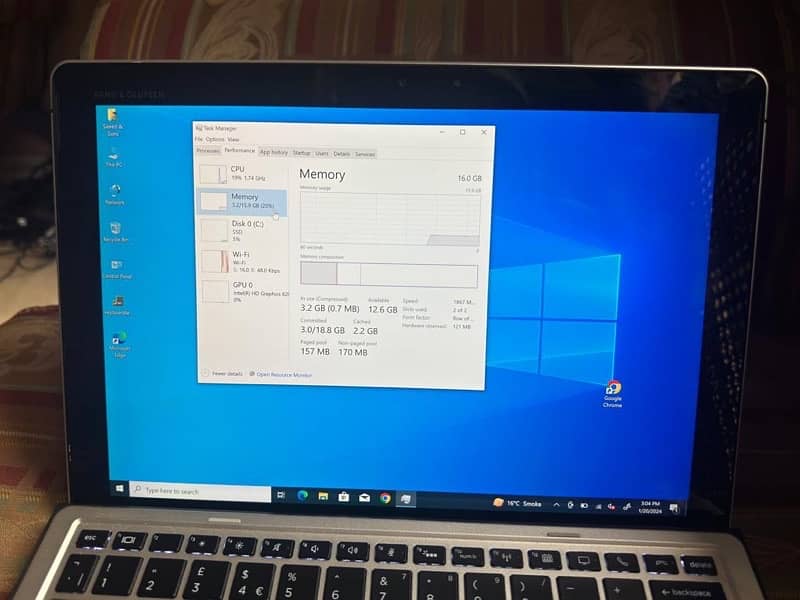 HP i5 i7 7th Gen Elite x2 Touch 360 2 in 1 Laptop Detactable 1012 g2 6