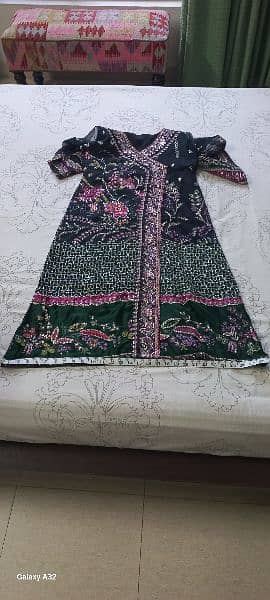 Fully Embroidred Dress for sale medium size 2