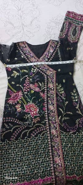 Fully Embroidred Dress for sale medium size 3