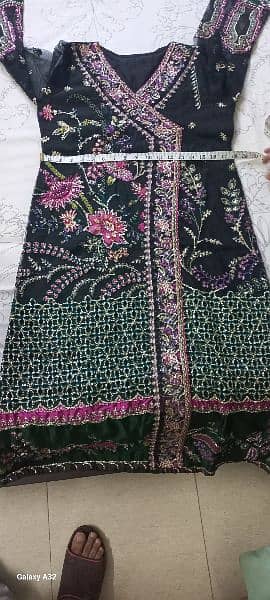 Fully Embroidred Dress for sale medium size 4
