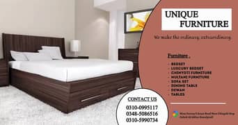 Bedset/wooden bed/double bed/side table/dressing table/king size bed