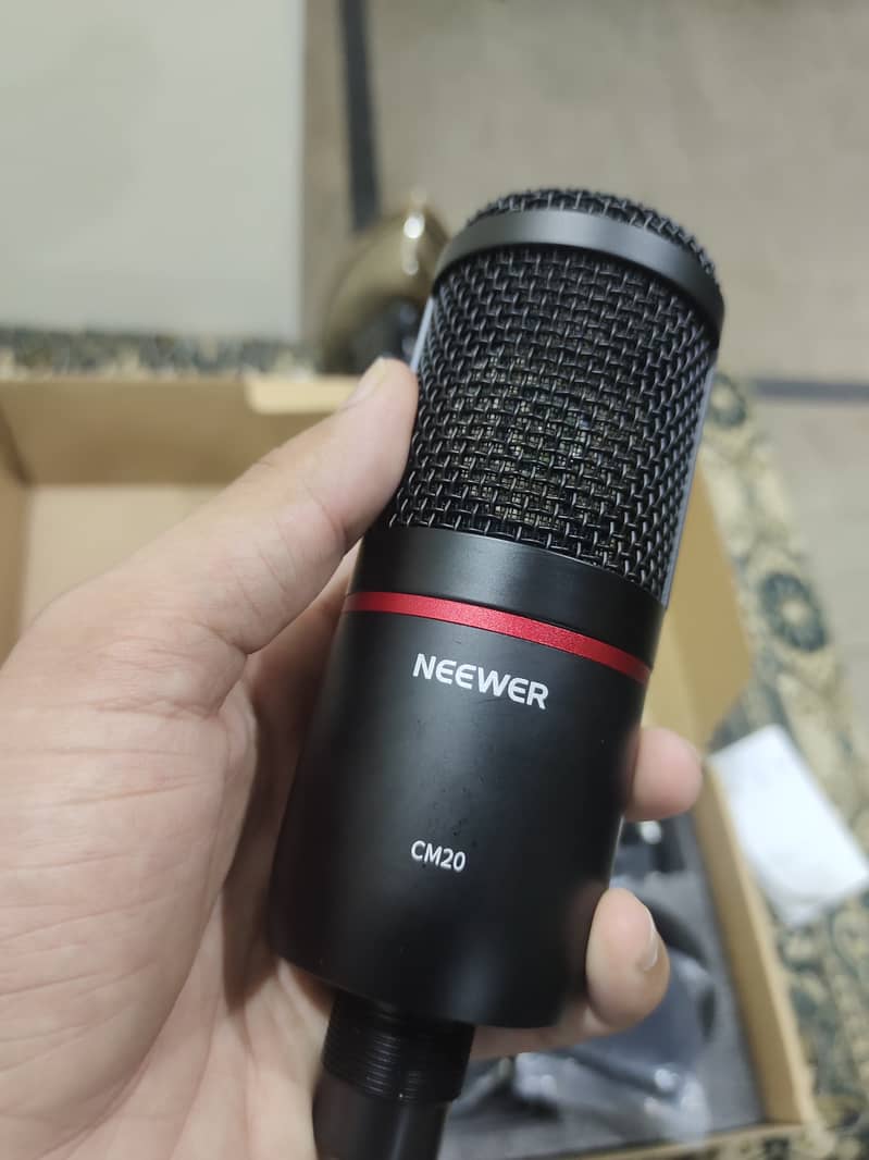 NEEWER CM20 Studio 4-in-1 PC USB Condenser Microphone Kit 6