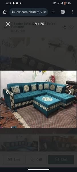 7 Seter Sofa / L Shape / Sofa Set / Furniture Sofa 4