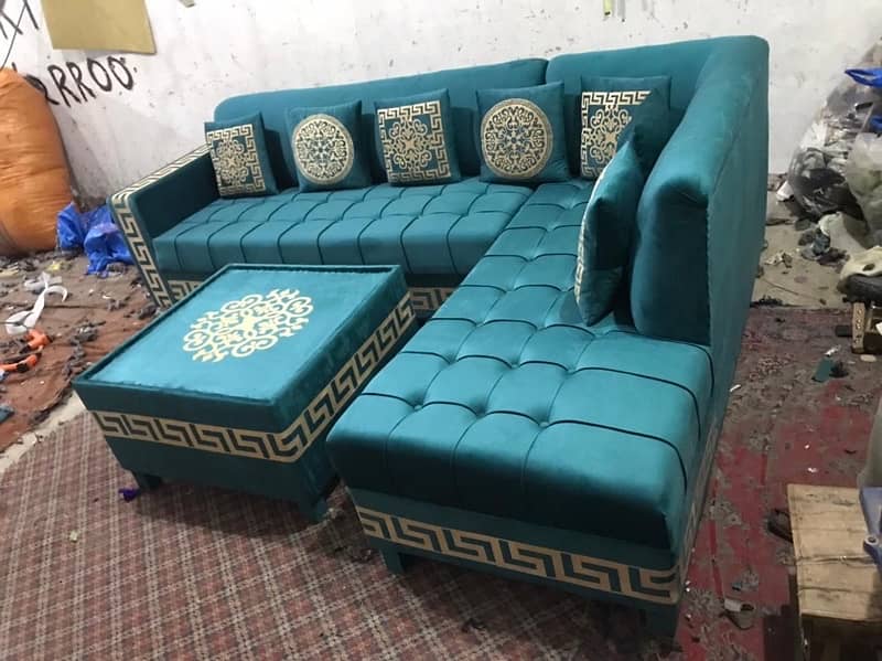 7 Seter Sofa // L Shape Sofa / Sofa Set / Furniture Sofa 17