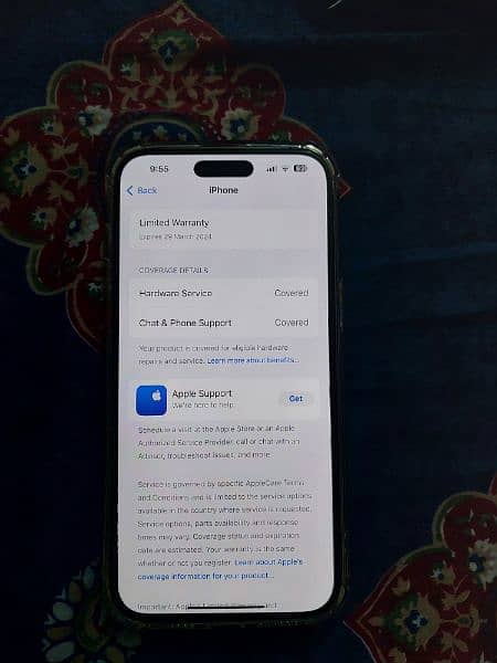 iPhone 14 promax 256 (PTA) with official warranty 5