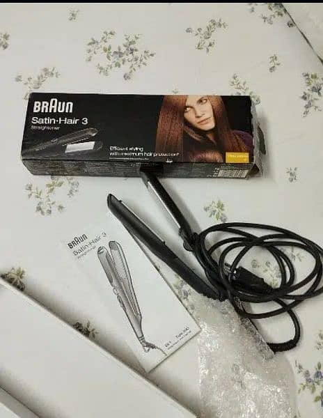 Braun Hair Straightener 1
