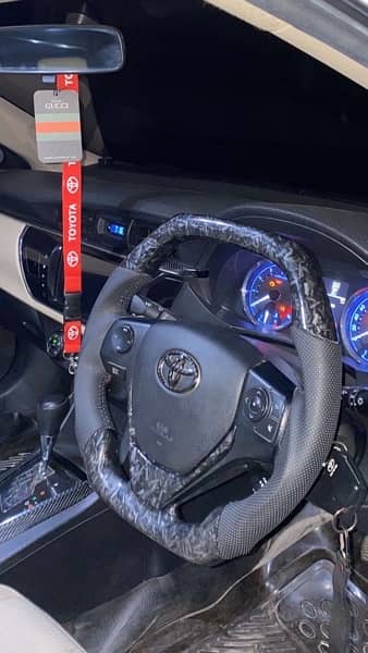 Forged Carbon Fiber Toyota Grande steering wheel. 1