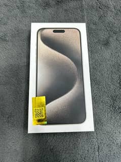 Apple iPhone 15 Pro Max 256GB Pta approved Box pack 1year warrenty