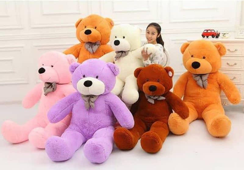 Teddy bears 3ft, 5ft, 7ft, 8ft soft Stuff toy for kids , birthday gift 3