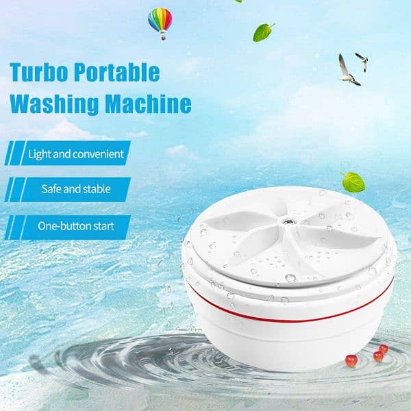 Mini Washing Machine Portable 7