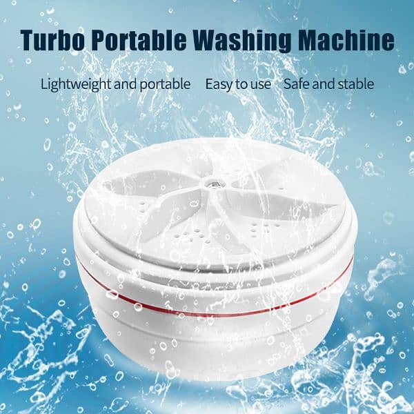 Mini Washing Machine Portable 8