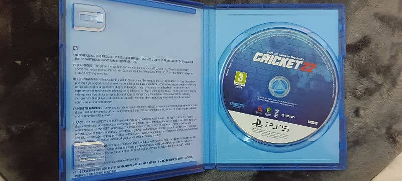 Cricket 22 ps5 and Cricket 19 Ps4 for sale 1
