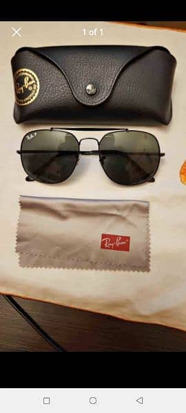 RAY-BAN Sunglasses RB 3561 002/58 G-15 Polarized 100% ORIGINAL 0