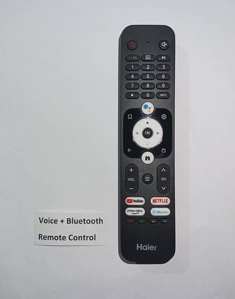 Haier Smart tv remote controls 1