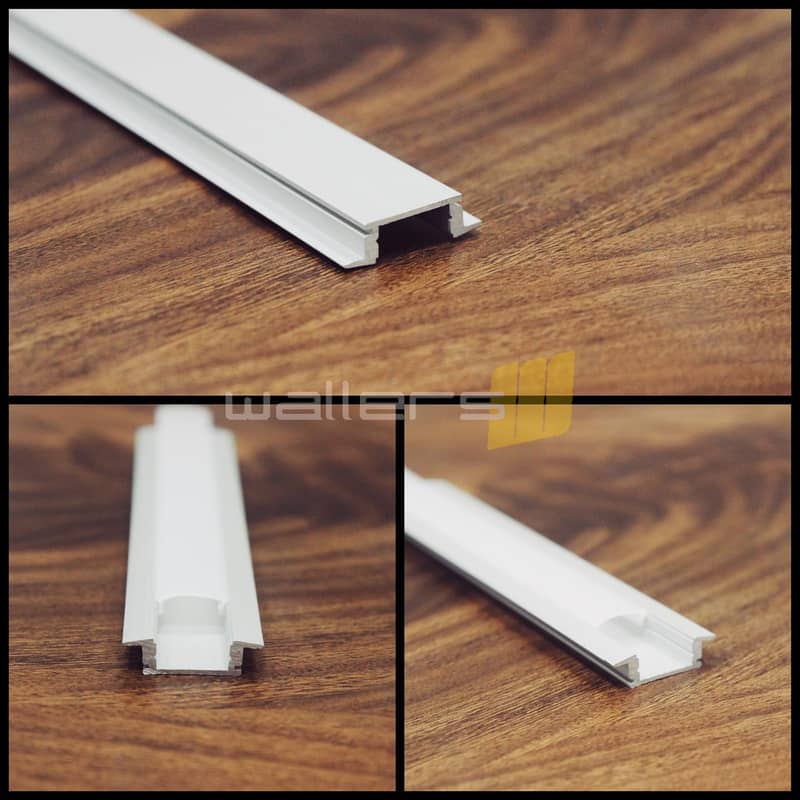 LED Light Linear Profile in Aluminium for Kitchen Cabinets & Wardrobes 1