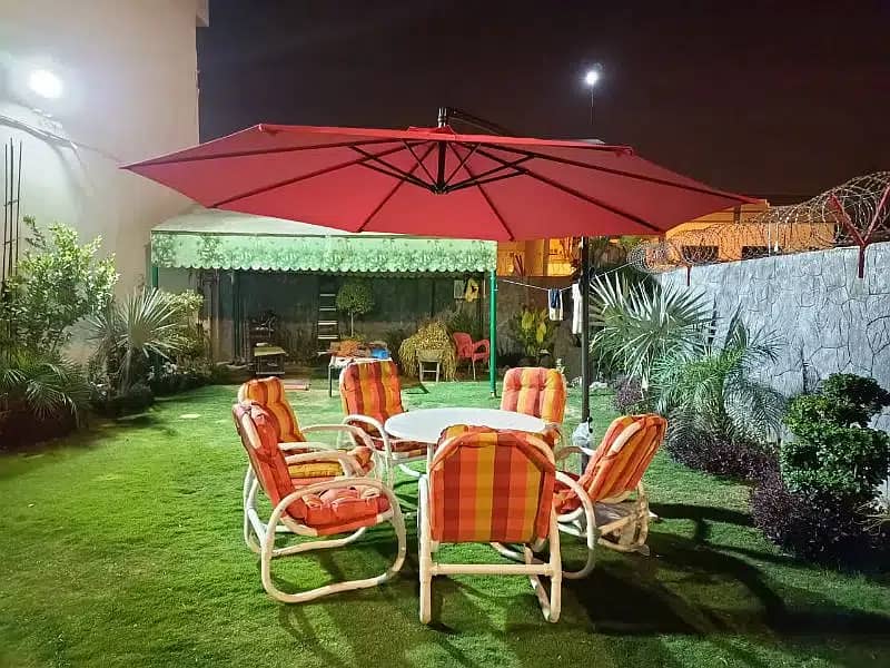Umbrella sunshade, garden lawn patio outdoor pashios sidepole pool sid 18