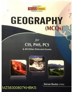 Geography Mcq's (Css, Pms, Pcs)