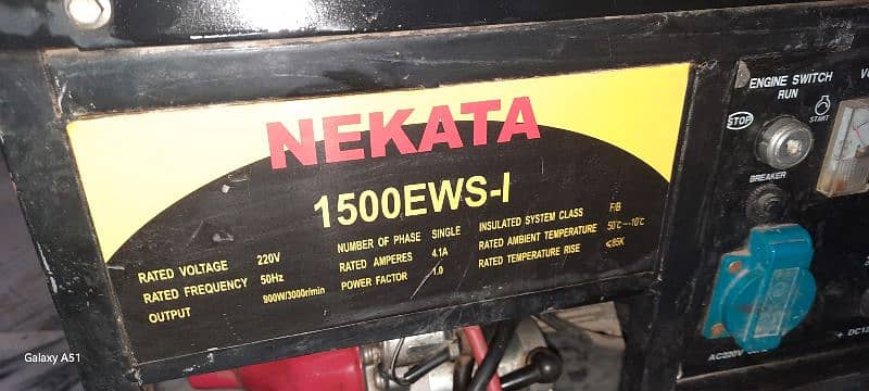 Generator for sale like new condition 3