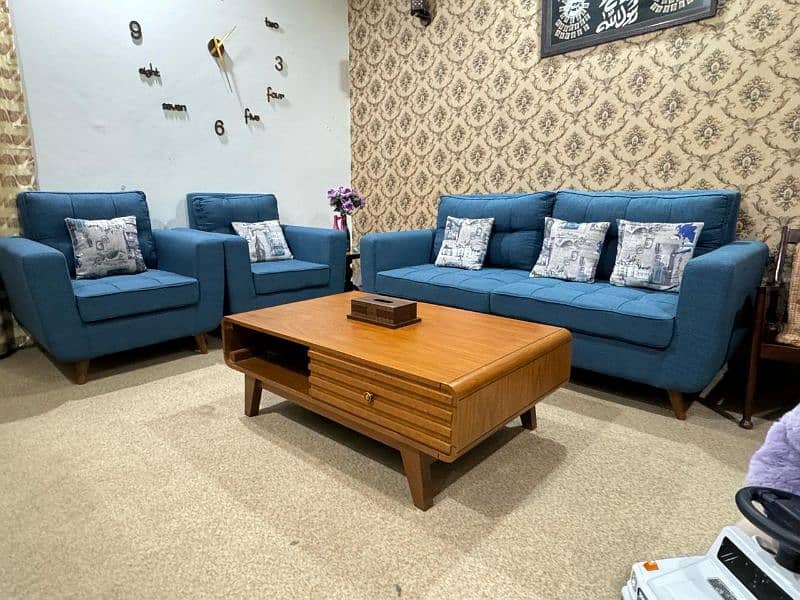 premium sofa set with table for sale 0