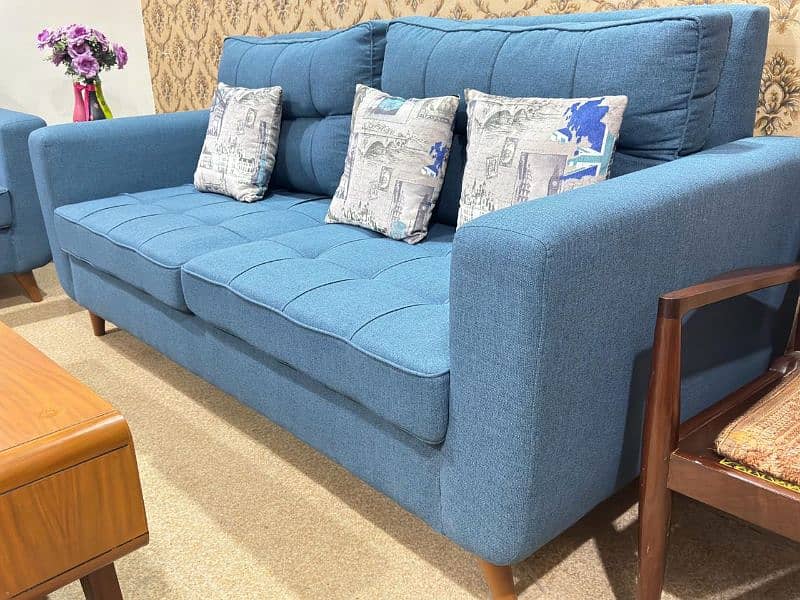 premium sofa set with table for sale 4