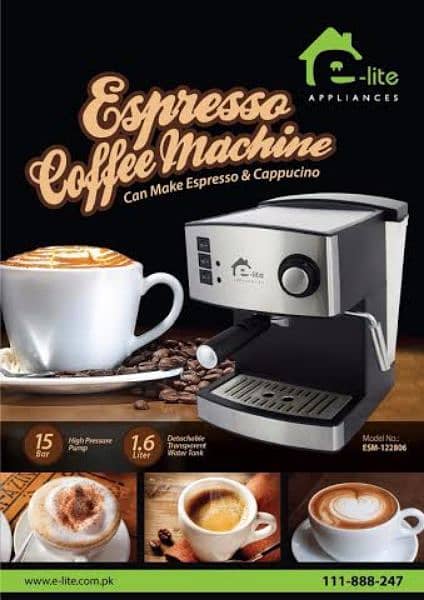 Elite Coffee Machine Free Home Delivery and Cash on Delivery 3