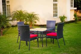Garden Lawn cafe rattan chairs restaurant hotel park rooftop furniture 0