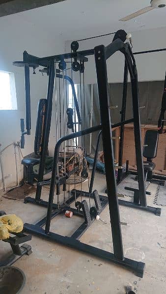 Multi-purpose homegym machine 1