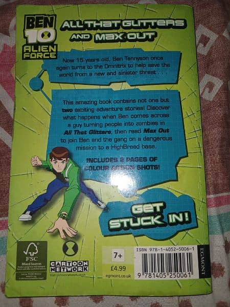 Ben 10 Alien Force part 1 book and get one free. 1