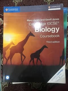 CAMBRIDGE IGCSE BIOLOGY COURSEBOOK 3RD EDITION BY MARY JONES