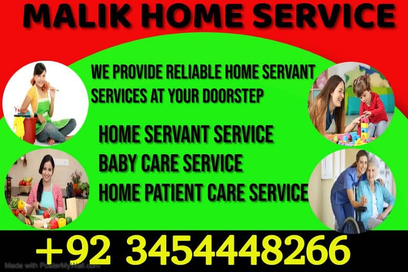 MAID, BABY SITTER, PATIENT ATTENDENT, COOK, HELPER ETC 0