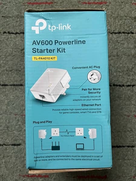 TP-Link AV600 Powerline Kit 0