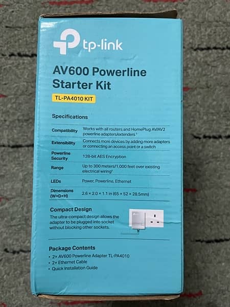 TP-Link AV600 Powerline Kit 3