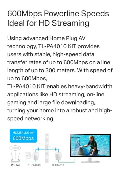 TP-Link AV600 Powerline Kit 5