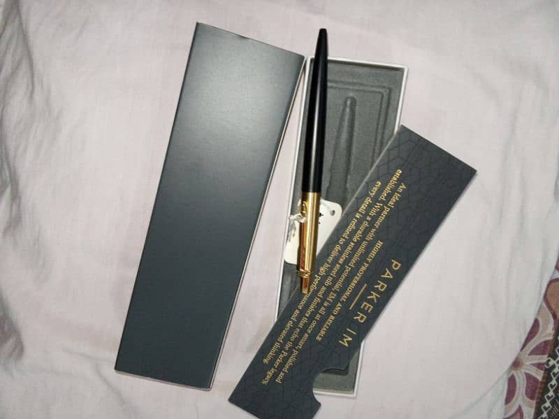 parker black and gold IM series 0