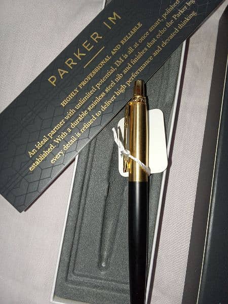 parker black and gold IM series 2