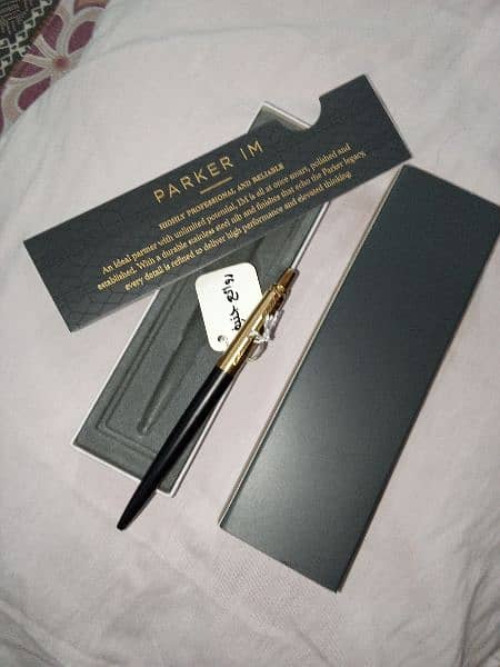 parker black and gold IM series 7