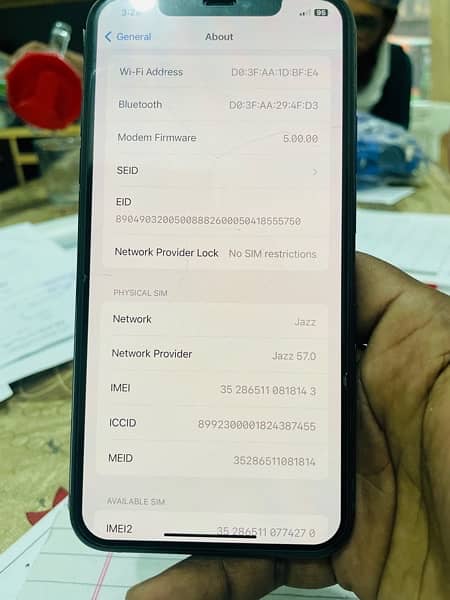 I phone 11 pro max pta Offical approved 256gb with orignel box 7