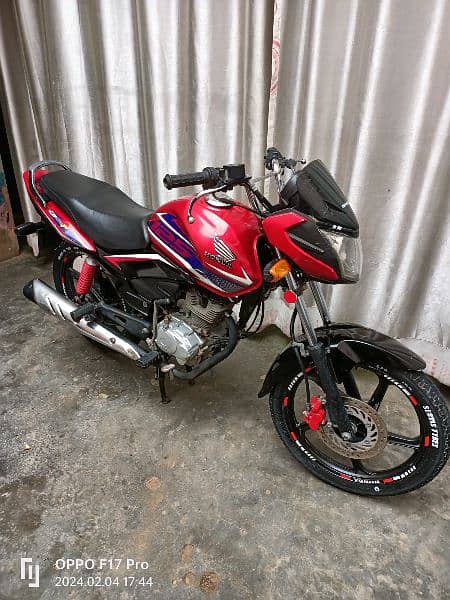 Honda CB 125 f 2021 model Karachi number 5