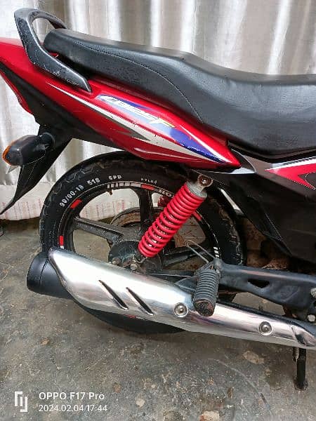 Honda CB 125 f 2021 model Karachi number 9