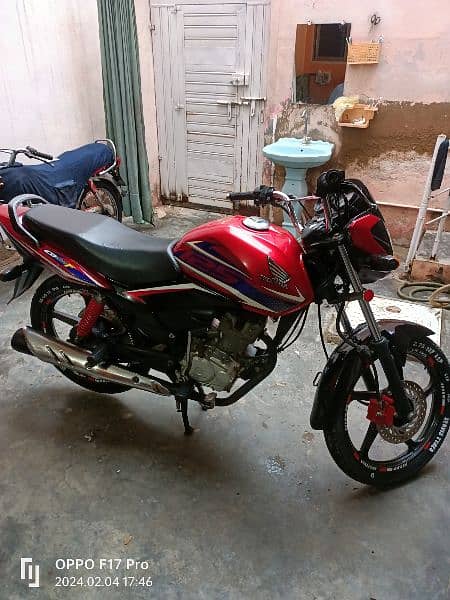 Honda CB 125 f 2021 model Karachi number 16