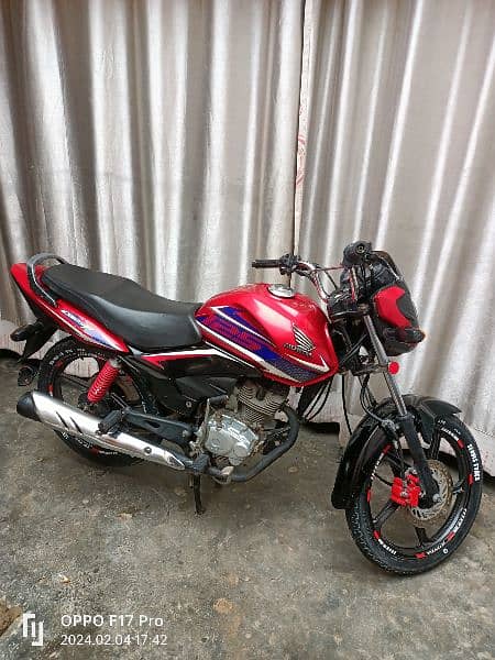 Honda CB 125 f 2021 model Karachi number 19