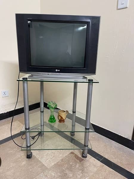 LG TV AND TROLLY FOR SALE 1