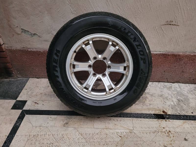 WEDS KEELER 17" alloy wheel with tyres 1