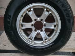WEDS KEELER 17" alloy wheel with tyres
