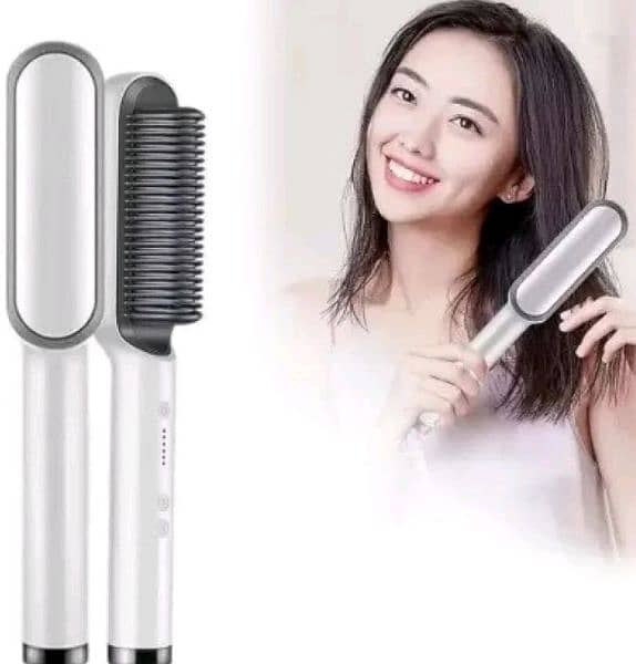 Hair straightener brush delivery free 1