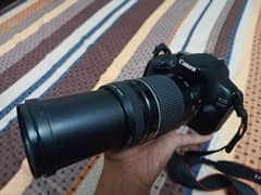 CANNON DSLR 1200d 75-300mm lense