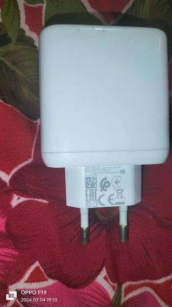Oppo 65 wat super fast original box wala charger for Sall 7