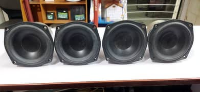 TANNOY 4 pcs brand new Mid/Bass drivers made in UK