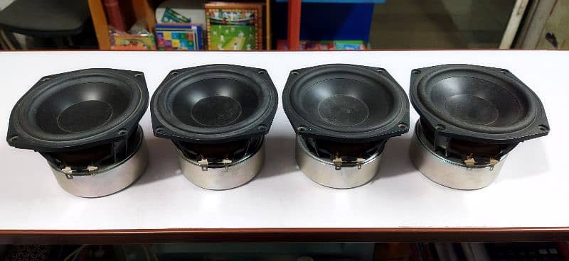 TANNOY 4 pcs brand new Mid/Bass drivers made in UK 1