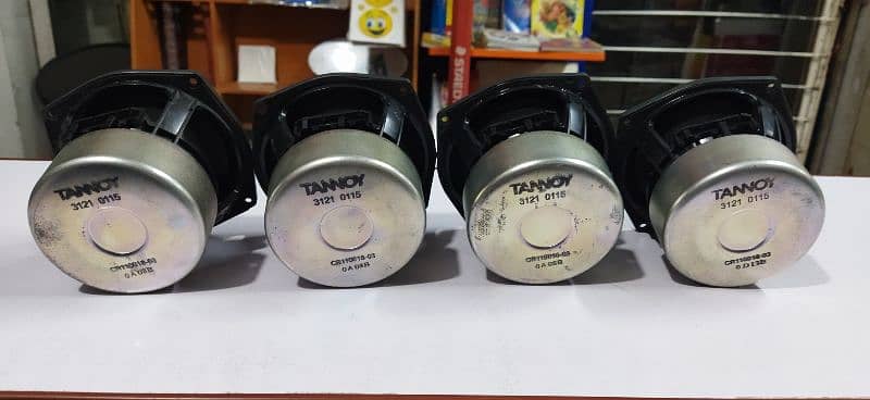TANNOY 4 pcs brand new Mid/Bass drivers made in UK 2